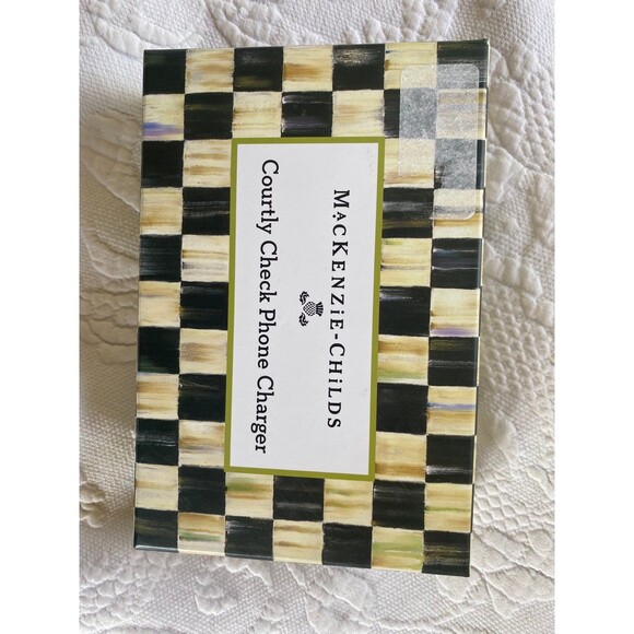 Mackenzie-Childs Portable Battery Pack Charger – Stylish & Functional - Picture 5 of 6